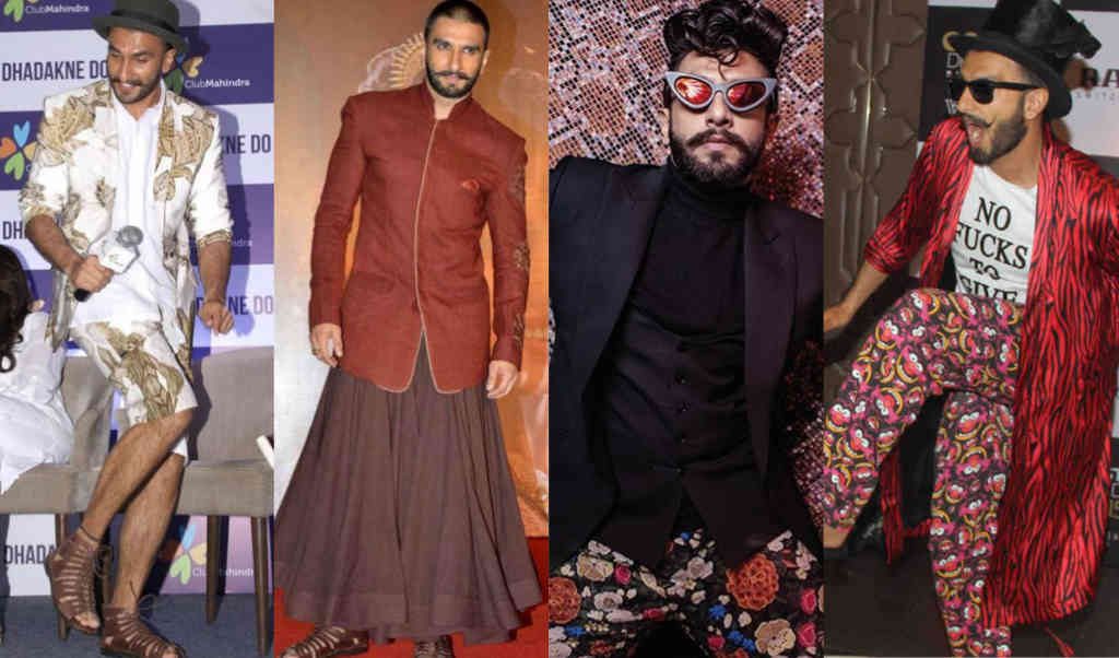 Some other Ranveer Singh dress in different events. 