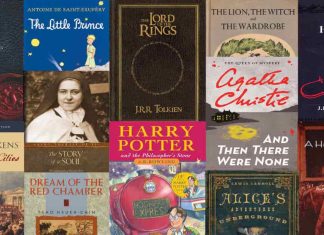 Best-selling books of all time covers