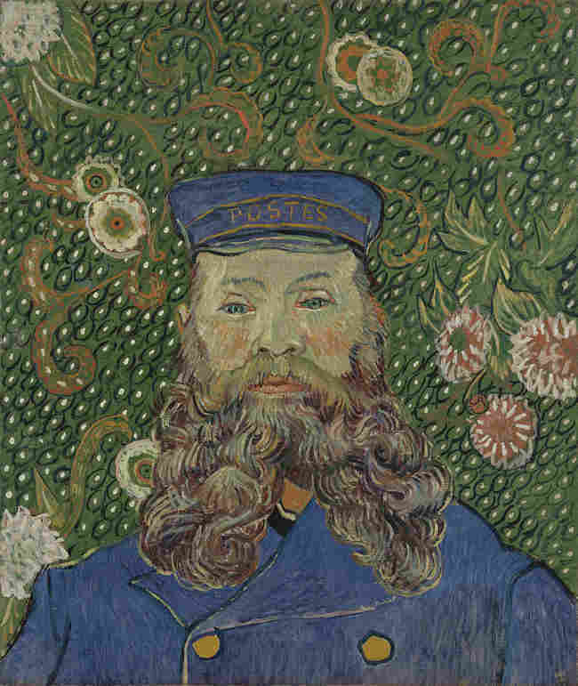 Portrait of joseph Roulin by vincent Van Gogh