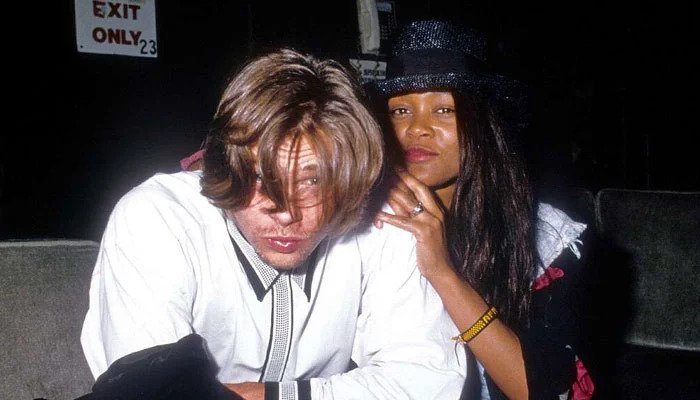 Brad Pitt With Robin Givens 