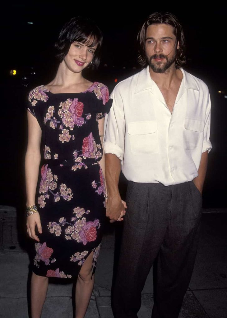 Brad Pitt and Juliette Lewis 