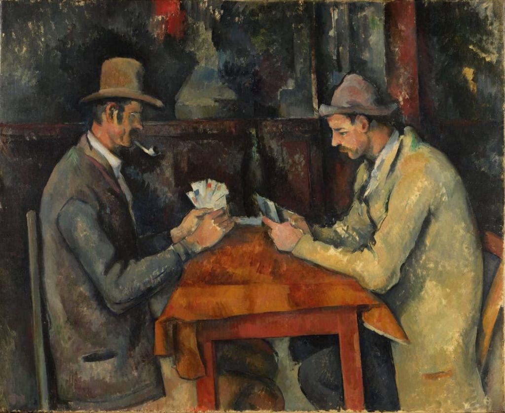 The Card Players London version