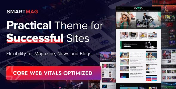 SmartMag magazine, news and blog theme