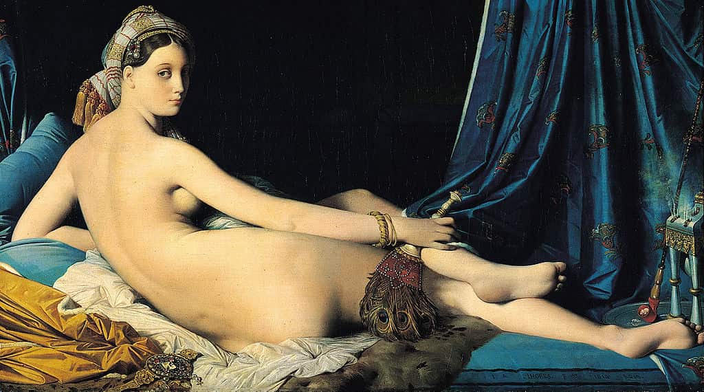 Grande Odalisque by Jean Auguste Dominique Ingres