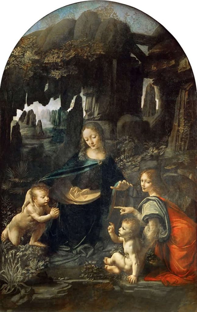 The Virgin of the Rocks by Leonardo da Vinci