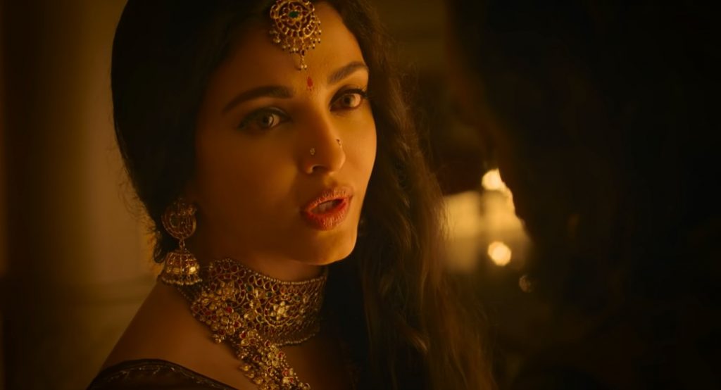 Aishwarya Rai as Nandini in Ponniyin Selvan part 1