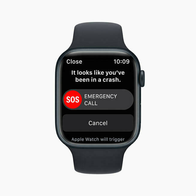 Apple Watch S8 and Crash Detection